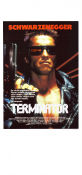 The Terminator 1984 movie poster Arnold Schwarzenegger Michael Biehn Linda Hamilton James Cameron Glasses Guns weapons Cult movies