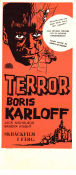 The Terror 1963 movie poster Boris Karloff Jack Nicholson Sandra Knight Roger Corman