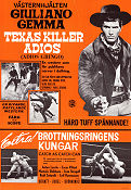 Adios Gringo 1965 movie poster Giuliano Gemma Anton Laszlo Giorgio Stegani