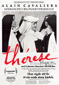 Thérese 1986 movie poster Catherine Mouchet Hélene Alexandridis Aurore Prieto Alain Cavalier