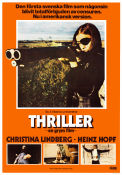 Thriller: A Cruel Picture 1974 poster Christina Lindberg Heinz Hopf Despina Tomazani Bo Arne Vibenius Cult movies