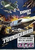 Thunderbirds 1967 movie poster Cliff Richard The Shadows Gerry Anderson From TV Spaceships