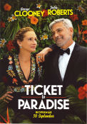 Ticket to Paradise 2022 movie poster George Clooney Sean Lynch Julia Roberts Ol Parker