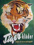 Tiger-kläder 1940 poster Schwartzman Nordström