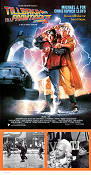 Back to the Future Part II 1989 movie poster Michael J Fox Christopher Lloyd Lea Thompson Robert Zemeckis Cars and racing