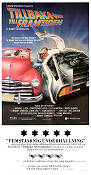 Back to the Future 1985 poster Michael J Fox Robert Zemeckis