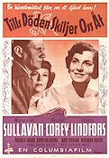 No Sad Songs For Me 1950 movie poster Viveca Lindfors Margaret Sullivan Wendell Corey Rudolph Maté