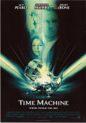 The Time Machine 2002 movie poster Guy Pearce Yancey Arias Mark Addy Jeremy Irons Simon Wells
