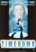 Timebomb 1991 movie poster Michael Biehn Patsy Kensit Tracy Scoggins Avi Nesher Clocks