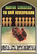 Ten Little Indians 1974 movie poster Oliver Reed Elke Sommer Richard Attenborough Peter Collinson Writer: Agatha Christie