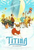 Titina 2022 movie poster Jan Gunnar Röise Kajsa Naess Norway Animation Dogs