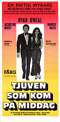 Tjuven som kom på middag 1973 poster Ryan O´Neal Jacqueline Bisset Warren Oates Bud Yorkin