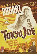 Tokyo Joe 1949 movie poster Humphrey Bogart Alexander Knox Florence Marly Stuart Heisler Film Noir