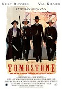 Tombstone 1993 poster Kurt Russell George P Cosmatos