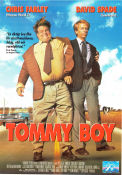 Tommy Boy 1995 poster Chris Farley David Spade Brian Dennehy Peter Segal