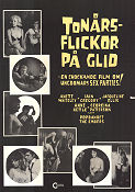 Tonårsflickor på glid 1963 poster Annette Whiteley The Embers Robert Hartford-Davis Damer