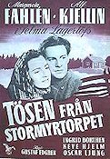 Tösen från Stormyrtorpet 1947 movie poster Margareta Fahlén Alf Kjellin Gustaf Edgren Writer: Selma Lagerlöf