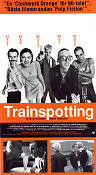 Trainspotting 1996 movie poster Ewan McGregor Ewen Bremner Jonny Lee Miller Danny Boyle Trains Cult movies