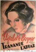 Trånande läppar 1937 poster Elisabeth Bergner Raymond Massey Romney Brent Paul Czinner