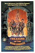 Treasure of the Moon Goddess 1987 movie poster Asher Brauner Don Calfa Linnea Quigley José Luis Agraz