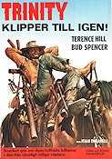 Continuavano a chiamarlo Trinita 1971 movie poster Terence Hill Bud Spencer Yanti Somer Enzo Barboni Horses