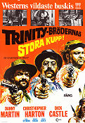 Ninguno de los tres se llamaba Trinidad 1973 movie poster Danny Martin Stan Parker Spain