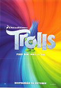 Trolls 2016 movie poster Anna Kendrick Justin Timberlake Mike Mitchell Animation