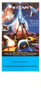 Tron 1982 movie poster Jeff Bridges Bruce Boxleitner David Warner Steven Lisberger