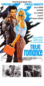 True Romance 1993 poster Christian Slater Tony Scott