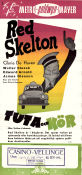 Tuta och kör 1950 poster Red Skelton Gloria DeHaven James Gleason Jack Donohue Bilar och racing