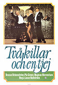 Två killar och en tjej 1982 movie poster Brasse Brännström Magnus Härenstam Pia Green Lasse Hallström