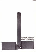 Tvärbalk 1967 movie poster Ulf Palme Harriet Andersson Gunnel Broström Ernst-Hugo Järegård Jörn Donner Poster artwork: Reuterswärd Artistic posters