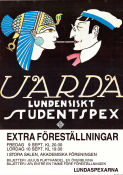 Uarda Lundensiskt studentspex 1983 poster Find more: Lundakarnevalen Find more: Skåne