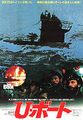 Ubåten 1981 poster Jürgen Prochnow Herbert Grönemeyer Klaus Wennemann Wolfgang Petersen Skepp och båtar Krig Hitta mer: Nazi