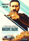 The Unbearable Weight of Massive Talent 2022 movie poster Nicolas Cage Pedro Pascal Tiffany Haddish Tom Gormican