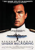 Under Siege 1992 movie poster Steven Seagal Gary Busey Tommy Lee Jones Andrew Davis Ships and navy