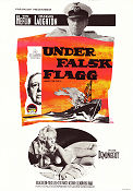 Under Ten Flags 1961 movie poster Van Heflin Charles Laughton Marlene Demongeot Ladies