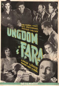 Ungdom i fara 1946 movie poster Carl-Henrik Fant Nita Värhammar Gunnar Sjöberg Per Oscarsson Per G Holmgren