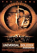 Universal Soldier: The Return 1999 movie poster Jean-Claude Van Damme Bill Goldberg Heidi Schanz Mic Rodgers