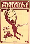 Safety Last 1923 movie poster Harold Lloyd Mildred Davis Bill Strother Fred C Newmeyer Find more: Silent movie Clocks