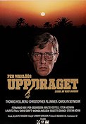 Uppdraget 1977 movie poster Thomas Hellberg Mats Arehn Writer: Per Wahlöö