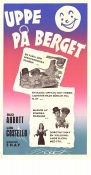 Uppe på berget 1951 poster Abbott and Costello Bud Abbott Lou Costello Dorothy Shay Charles Lamont Berg