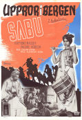 The Drum 1938 movie poster Sabu Raymond Massey Roger Livesey Zoltan Korda Asia Mountains Instruments Eric Rohman art