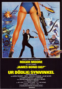 For Your Eyes Only 1981 movie poster Roger Moore Carole Bouquet Topol John Glen