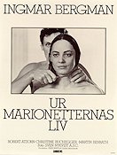 From the Life of the Marionettes 1980 movie poster Robert Atzorn Christine Buchegger Martin Benrath Ingmar Bergman From TV