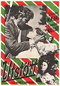 Utstött 1950 poster Silvana Mangano Amedeo Nazzari Umberto Spadaro Mario Camerini