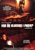 Vad är klockan i Paris 2001 poster Lee Kang-Sheng Tsai Ming-Liang Filmen från: Taiwan Asien