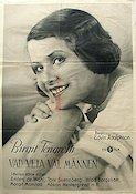 Vad veta väl männen 1933 movie poster Birgit Tengroth