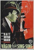 Invisible Stripes 1940 movie poster Humphrey Bogart George Raft Jane Bryan William Holden