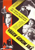 Vägen genom Skå 1957 movie poster Eva Stiberg Erik Strandmark Arne Källerud Lasse Sarri Inger Pallin Hans Dahlin Kids School